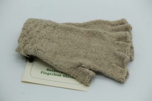 Basketweave Fingerless Gloves