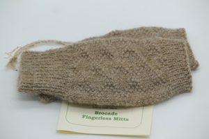 Brocade Fingerless Mitts