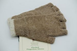 Flecked Fingerless Gloves